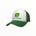 White & Green Mesh Cap