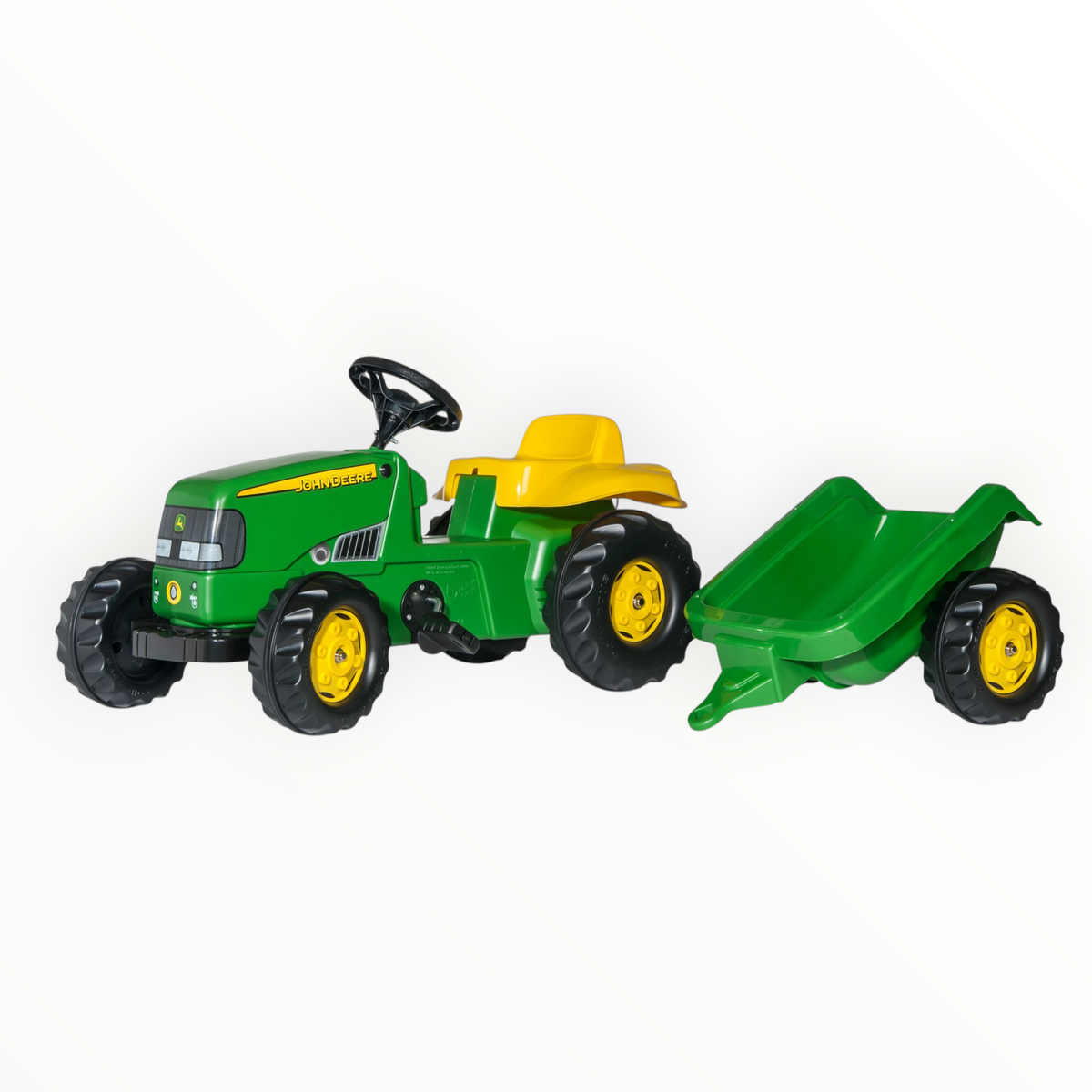 John Deere Farm Tractor with Trailer