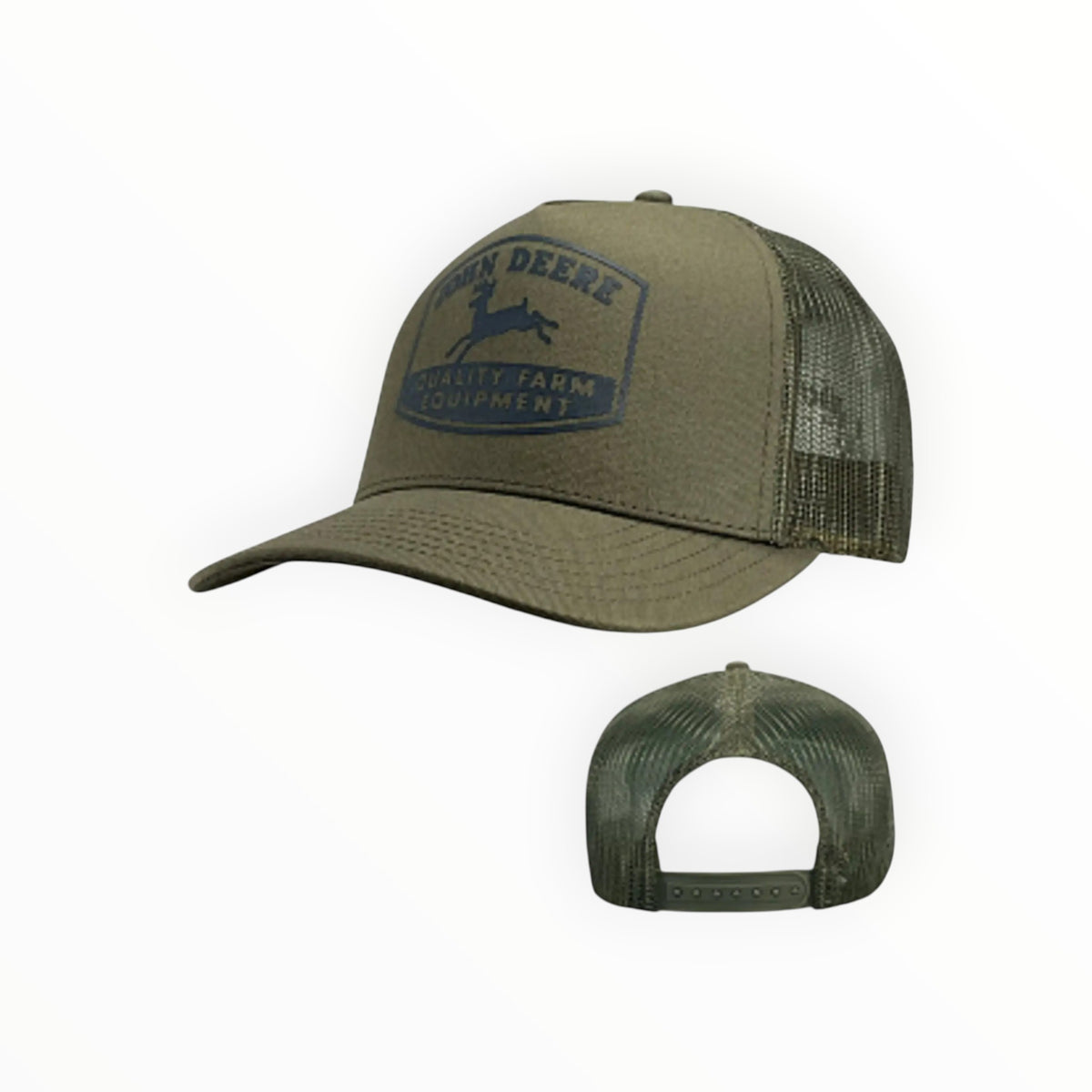 Cap Olive Vintage Logo Trucker