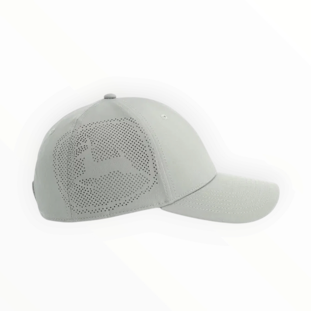 Diamond Weave Performance Grey Cap