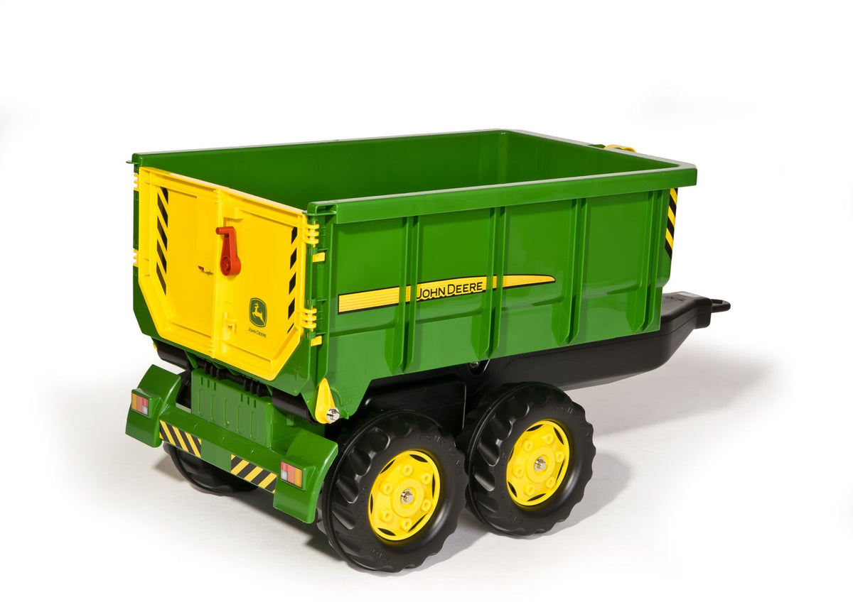 John Deere Container Tipping Trailer Toy – Double Axle