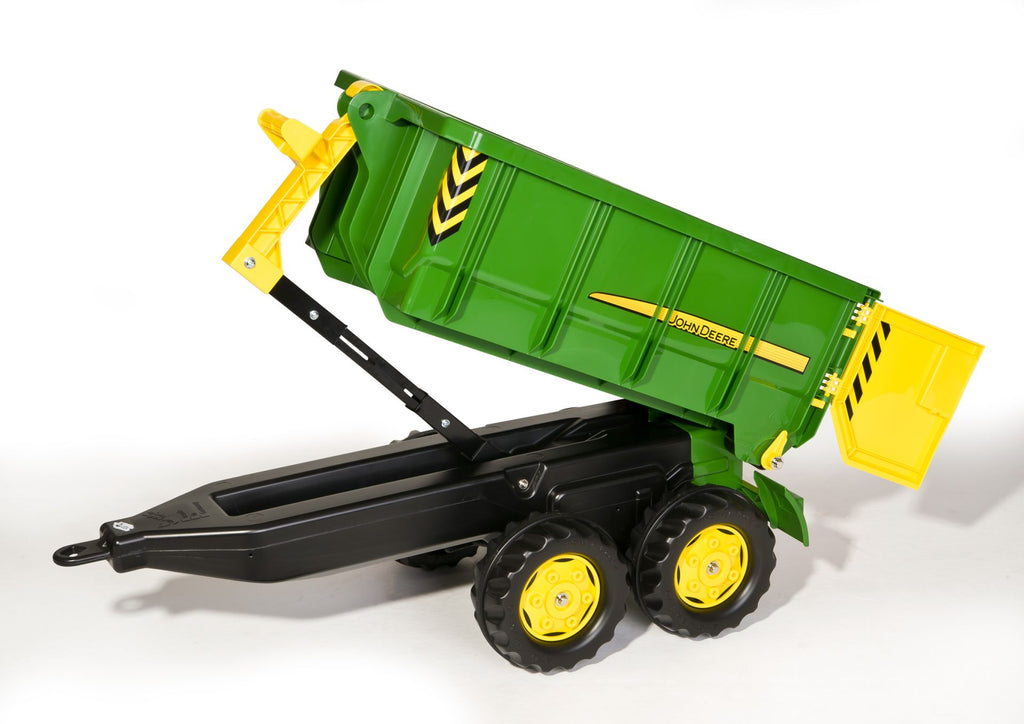 John Deere Container Tipping Trailer Toy – Double Axle