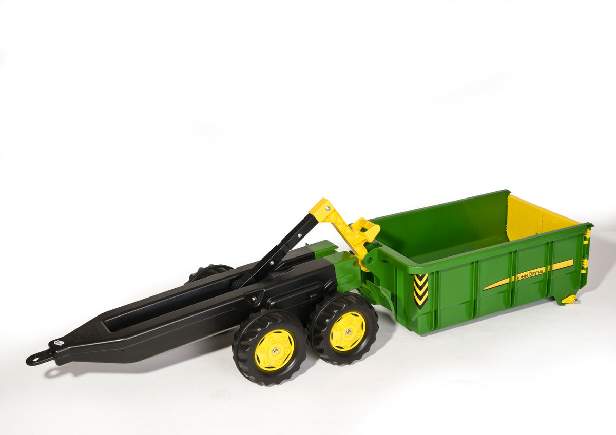 John Deere Container Tipping Trailer Toy – Double Axle