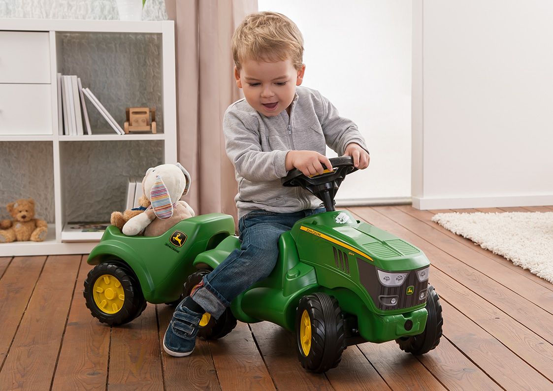 John Deere Minitrac 6150R – Foot-to-Floor Ride-On Tractor