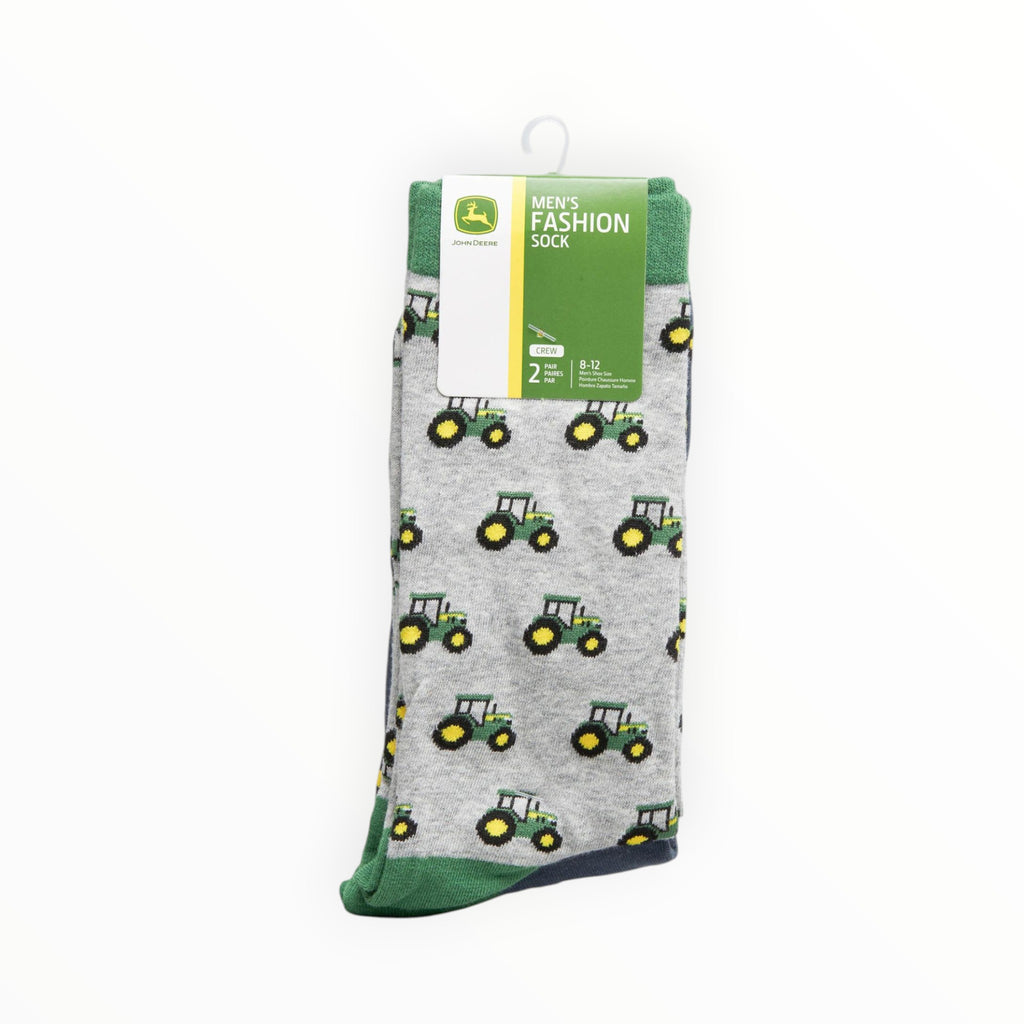 Tractor Row Crew Socks | 2 Pack
