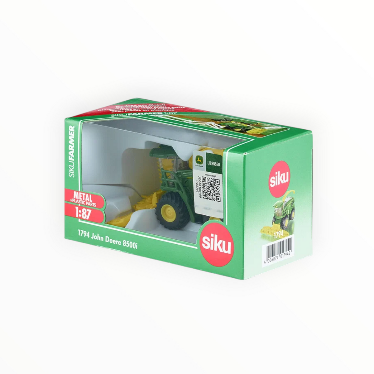 1:87 Siku John Deere 8500i Forage Harvester