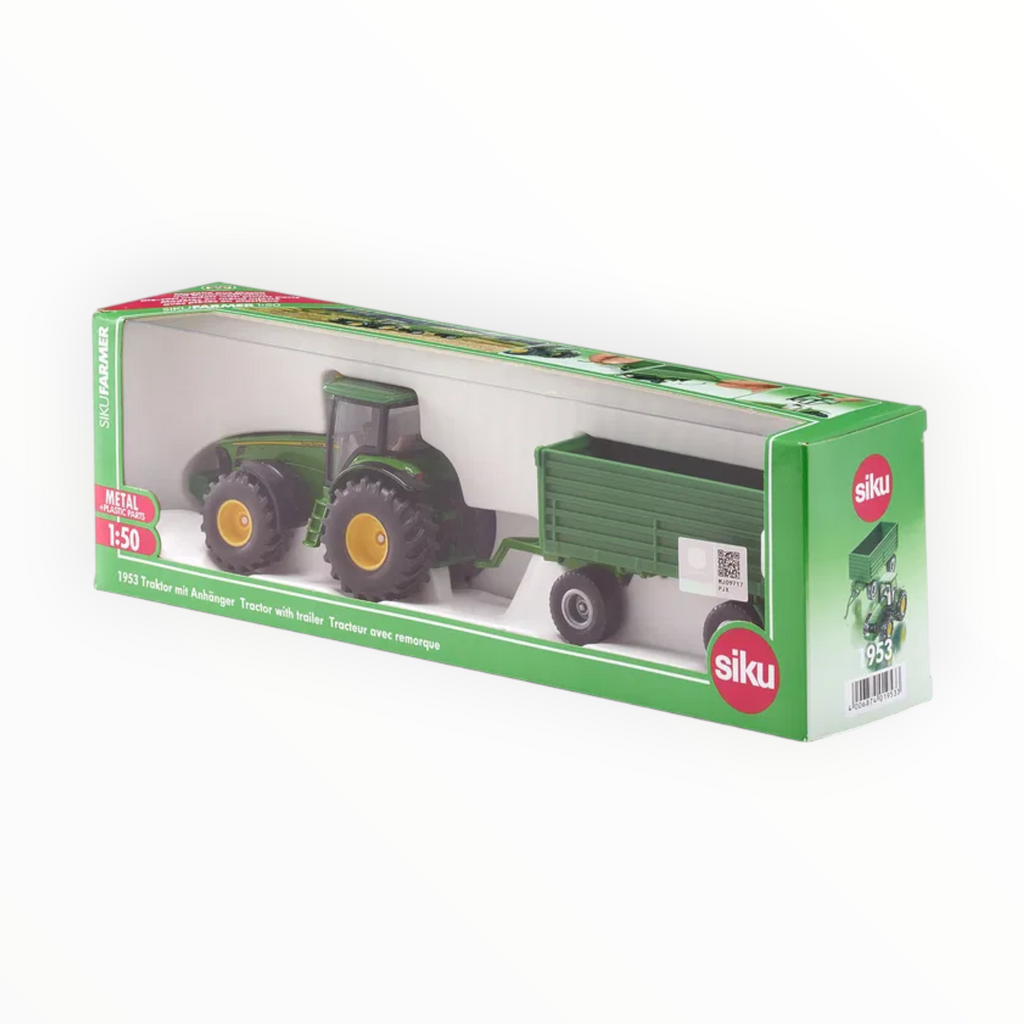1:50 Siku Tractor with Trailer – John Deere 8000 Series