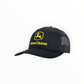 Cap Black and Yellow Logo Mesh Back