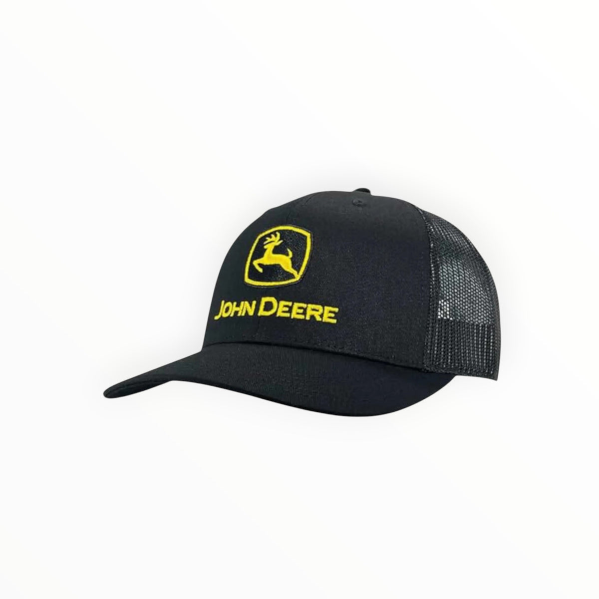 Cap Black and Yellow Logo Mesh Back