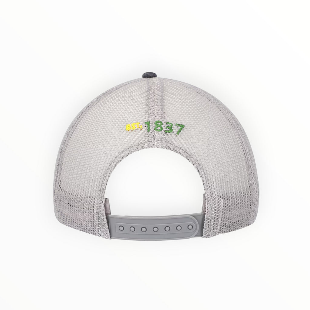 Cap Grey Original Logo Black Mesh