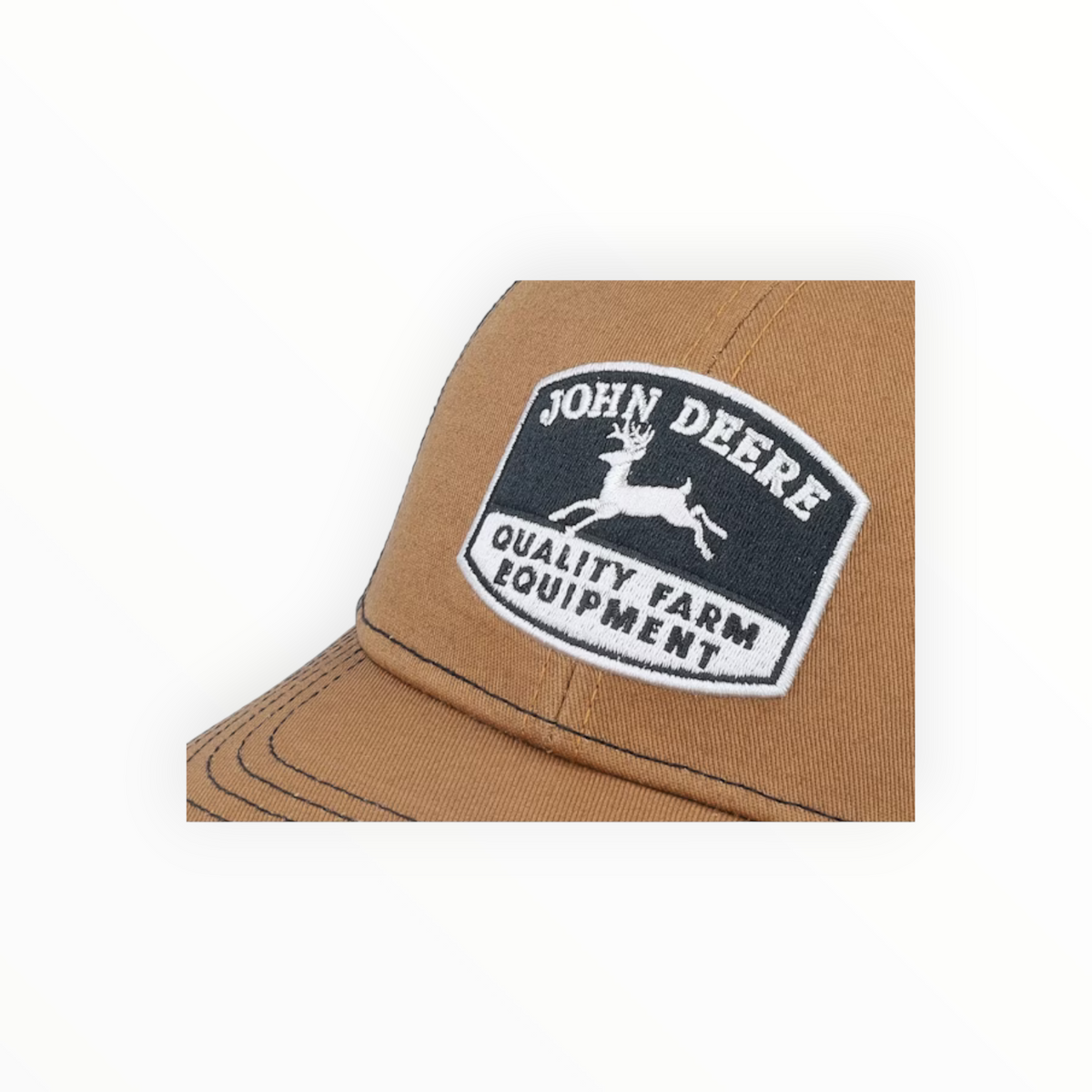 Cap Khaki Brown With Black Mesh Back