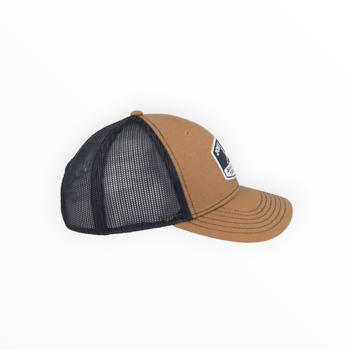 Cap Khaki Brown With Black Mesh Back