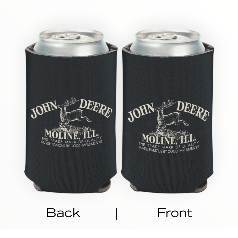 John Deere Vintage Logo Can Cooler
