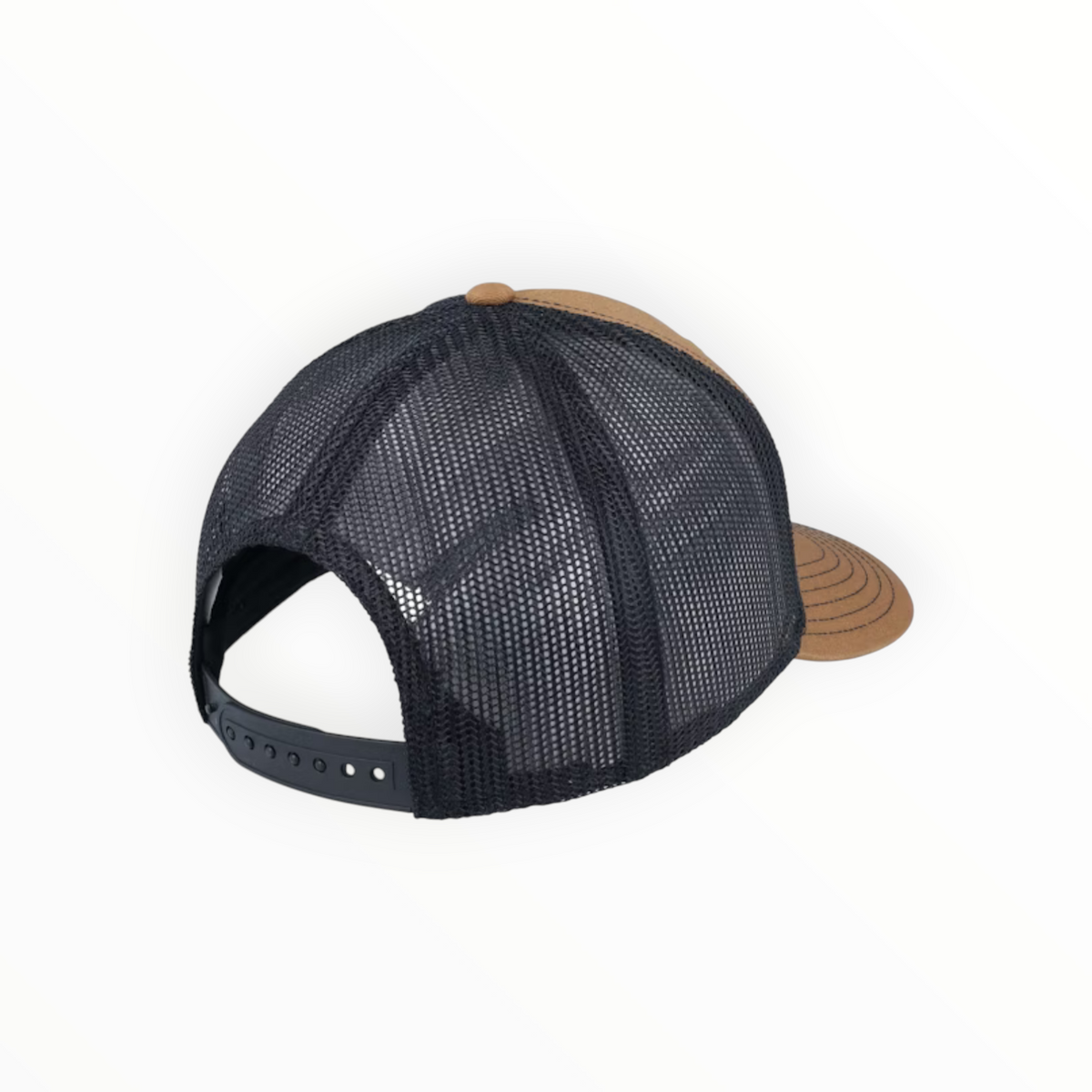 Cap Khaki Brown With Black Mesh Back