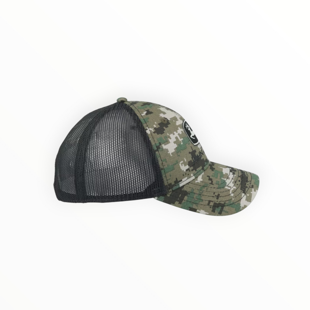 Cap Khaki And Black Camo Mesh