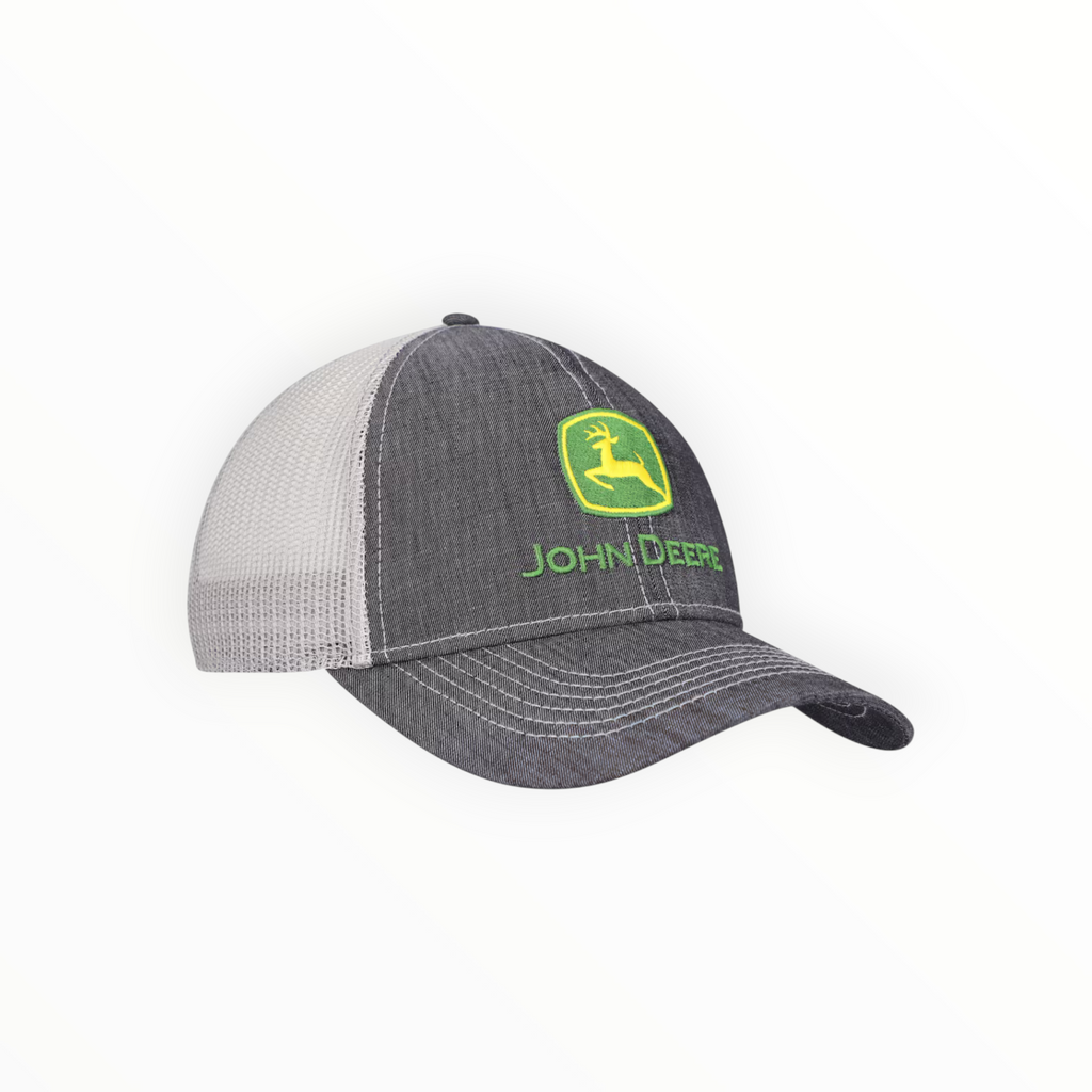Cap Grey Original Logo Black Mesh