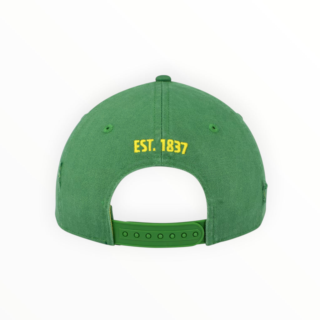 Vintage Green Logo Distressed Cap