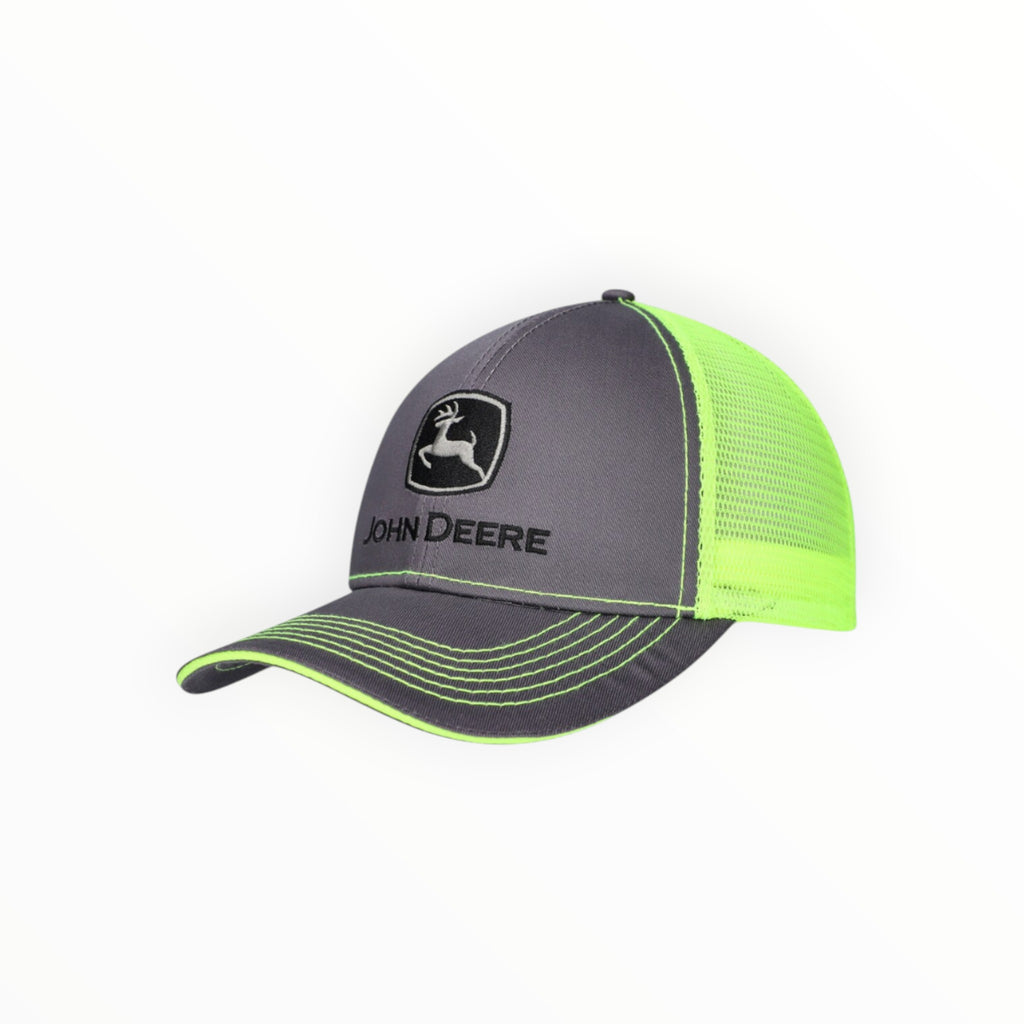 Cap Charcoal with Neon Yellow Mesh