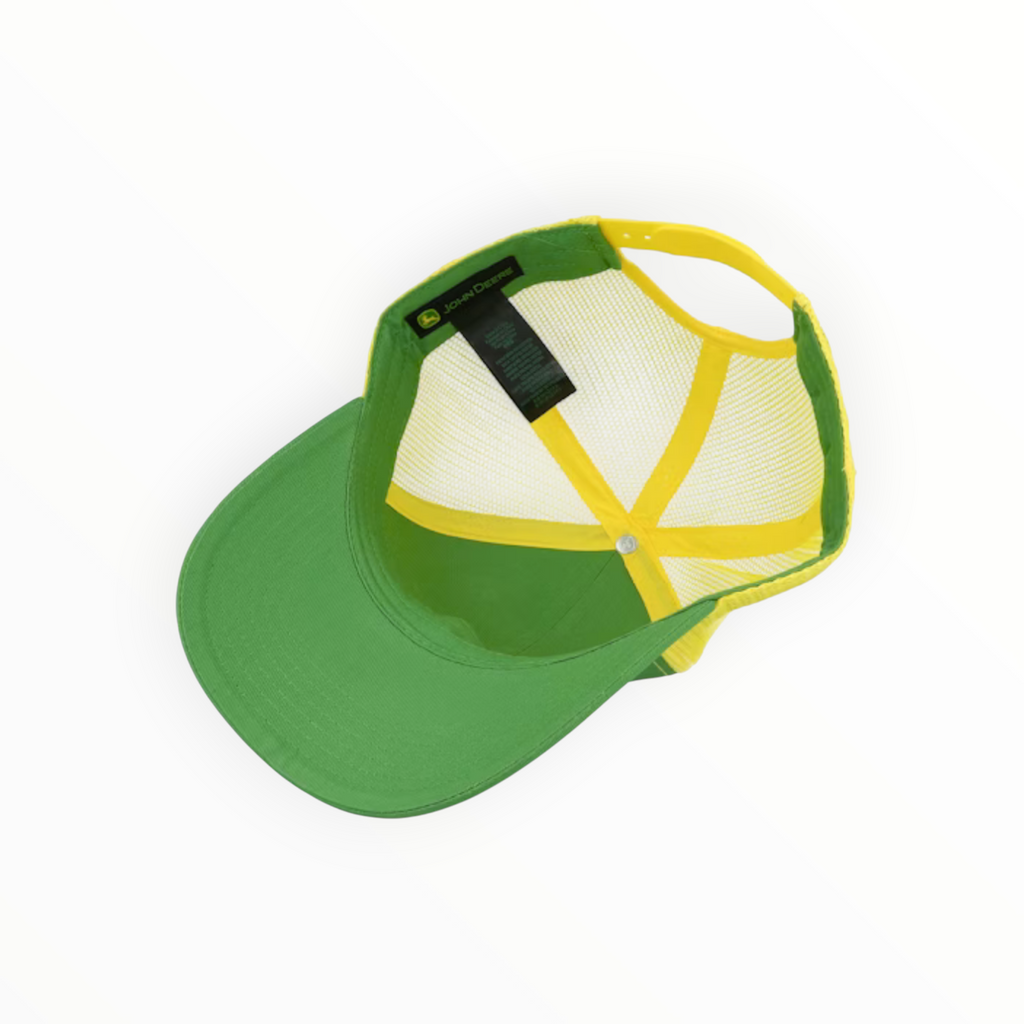 Cap Green And Yellow Mesh