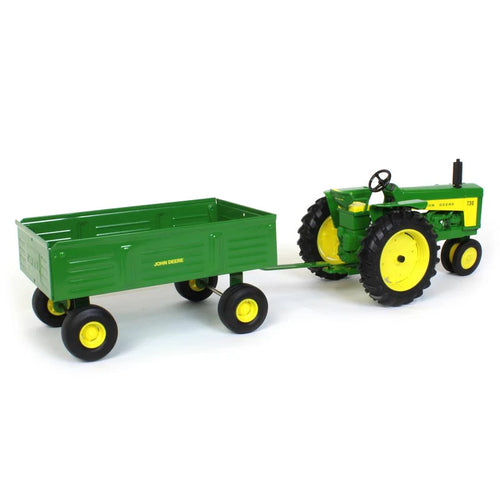 1:16 730 Toy Tractor with Barge Wagon