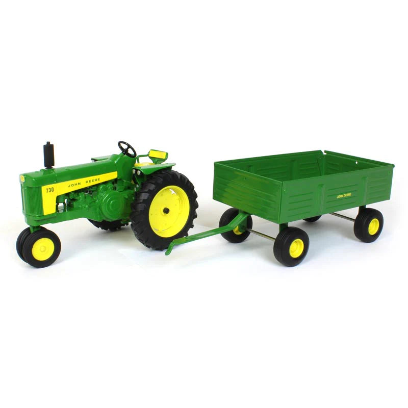 1:16 730 Toy Tractor with Barge Wagon