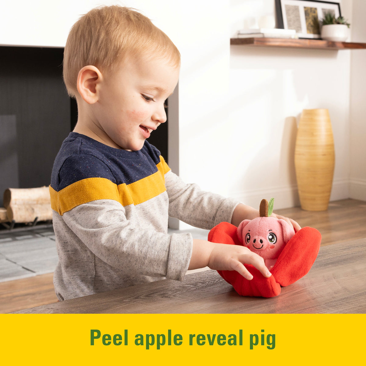 Plush Peek & Peel Animal Assortment