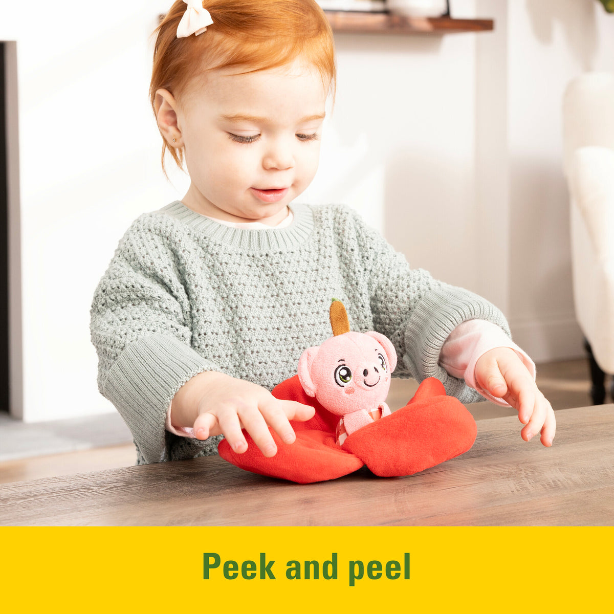 Plush Peek & Peel Animal Assortment