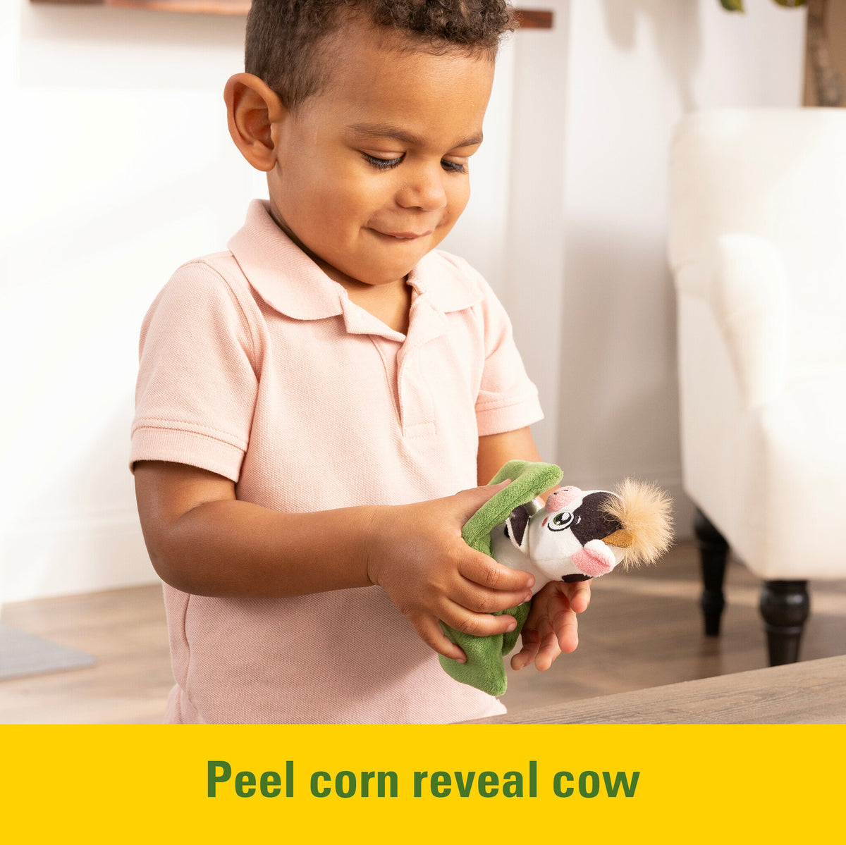 Plush Peek & Peel Animal Assortment