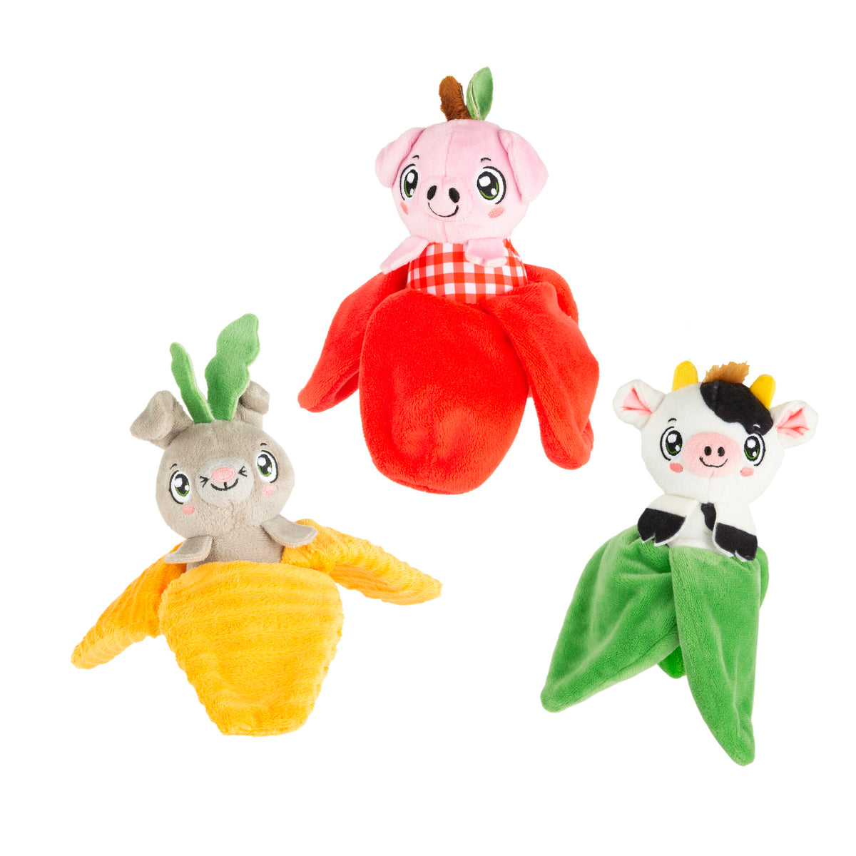 Plush Peek & Peel Animal Assortment