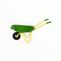 METAL STEEL WHEELBARROW 78CM X 44CM