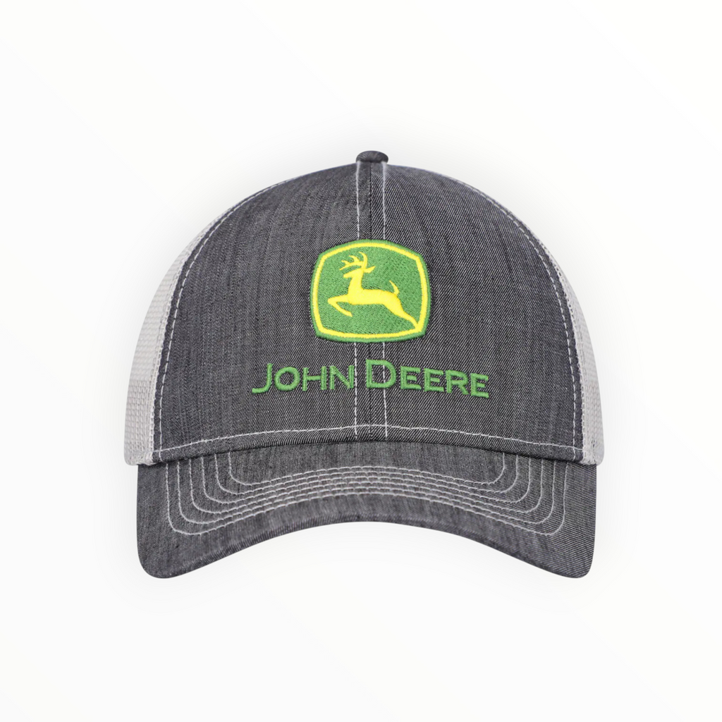 Cap Grey Original Logo Black Mesh