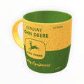 COFFEE MUG GRN & YLW