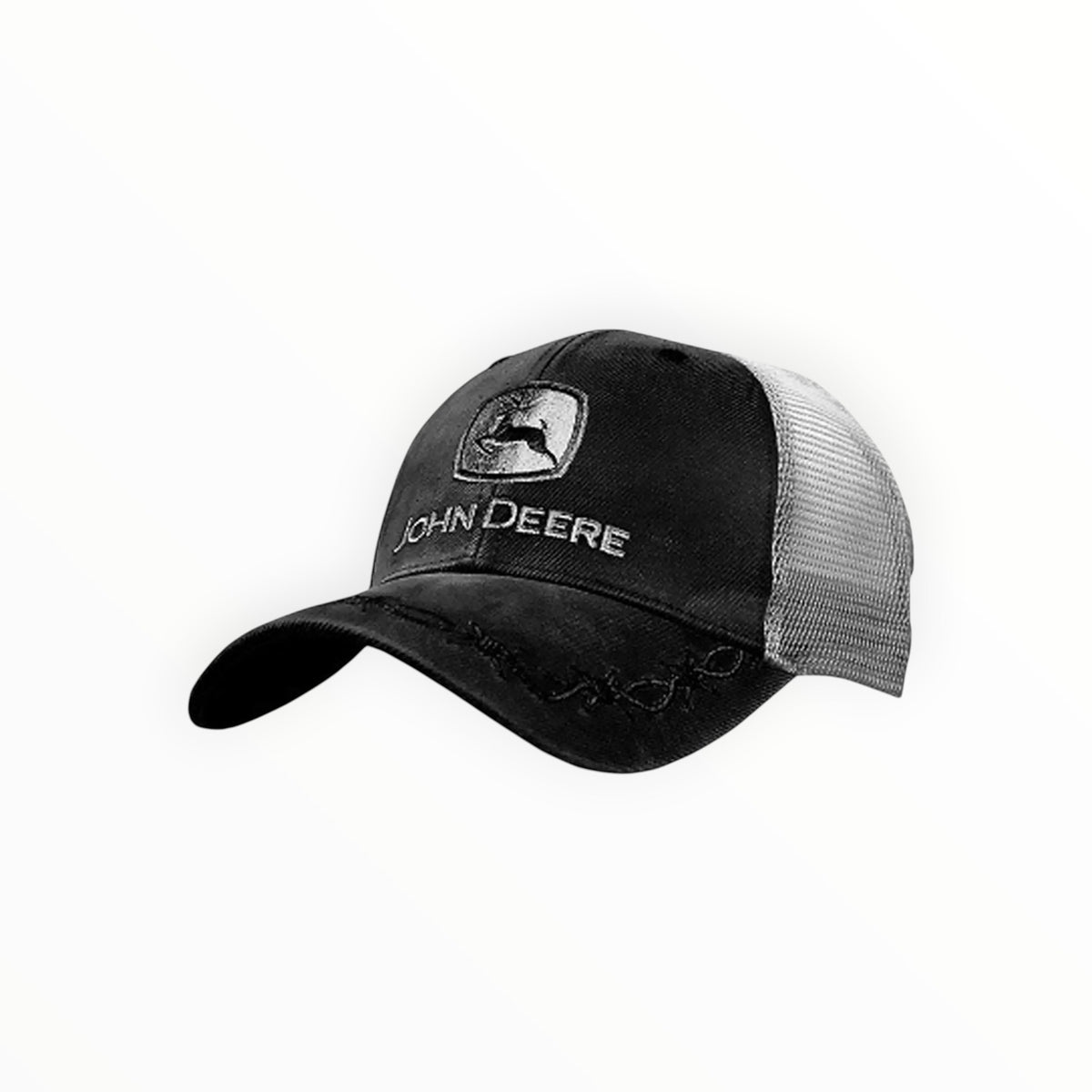 Cap Black Oilskin Barbwire Mesh
