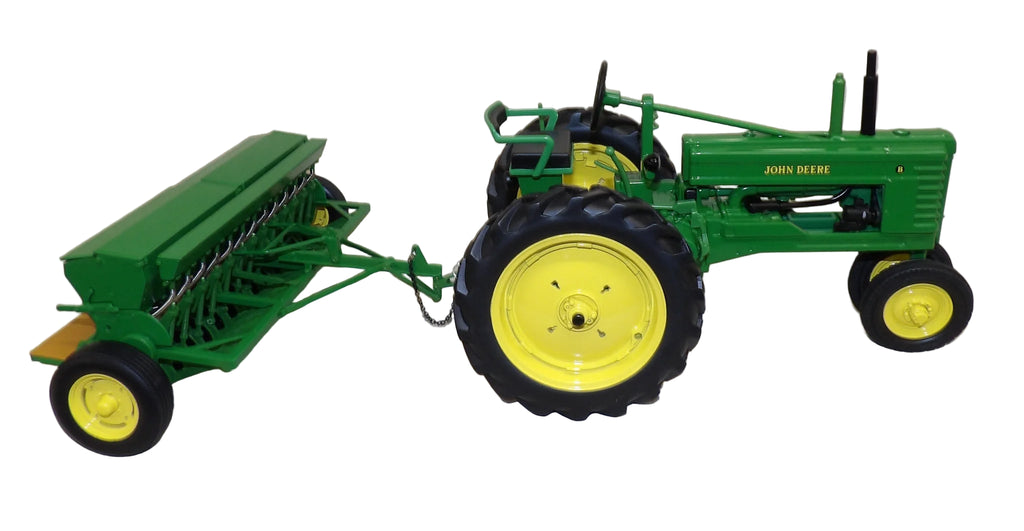 1:16 John Deere Model B Tractor with Grain Drill