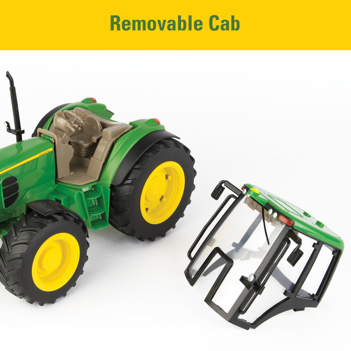 Big Farm Tractor & Wagon – 1/16 Scale
