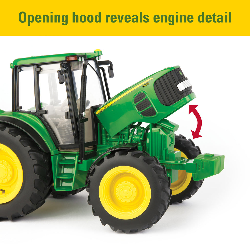 Big Farm Tractor & Wagon – 1/16 Scale