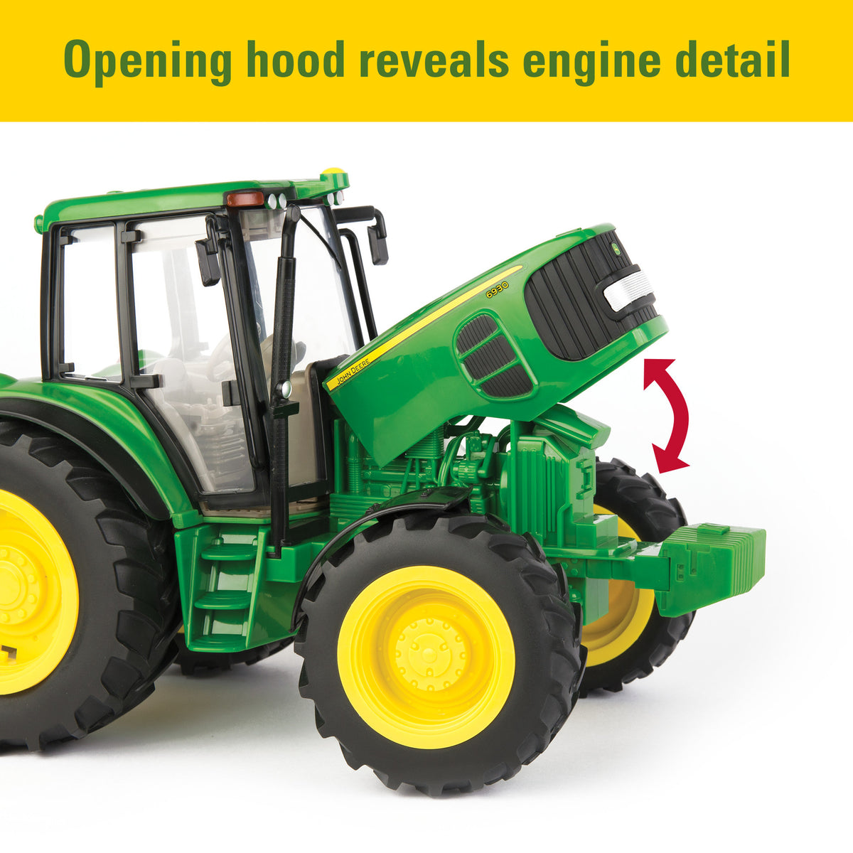 Big Farm Tractor & Wagon – 1/16 Scale