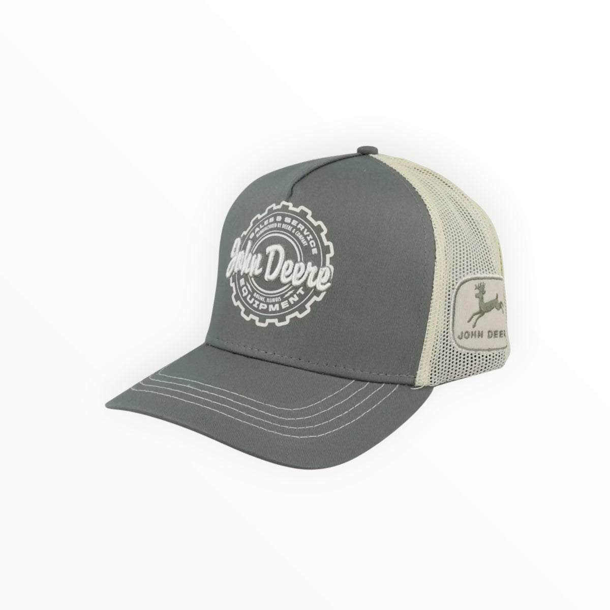 Cap Grey Gear Logo Trucker
