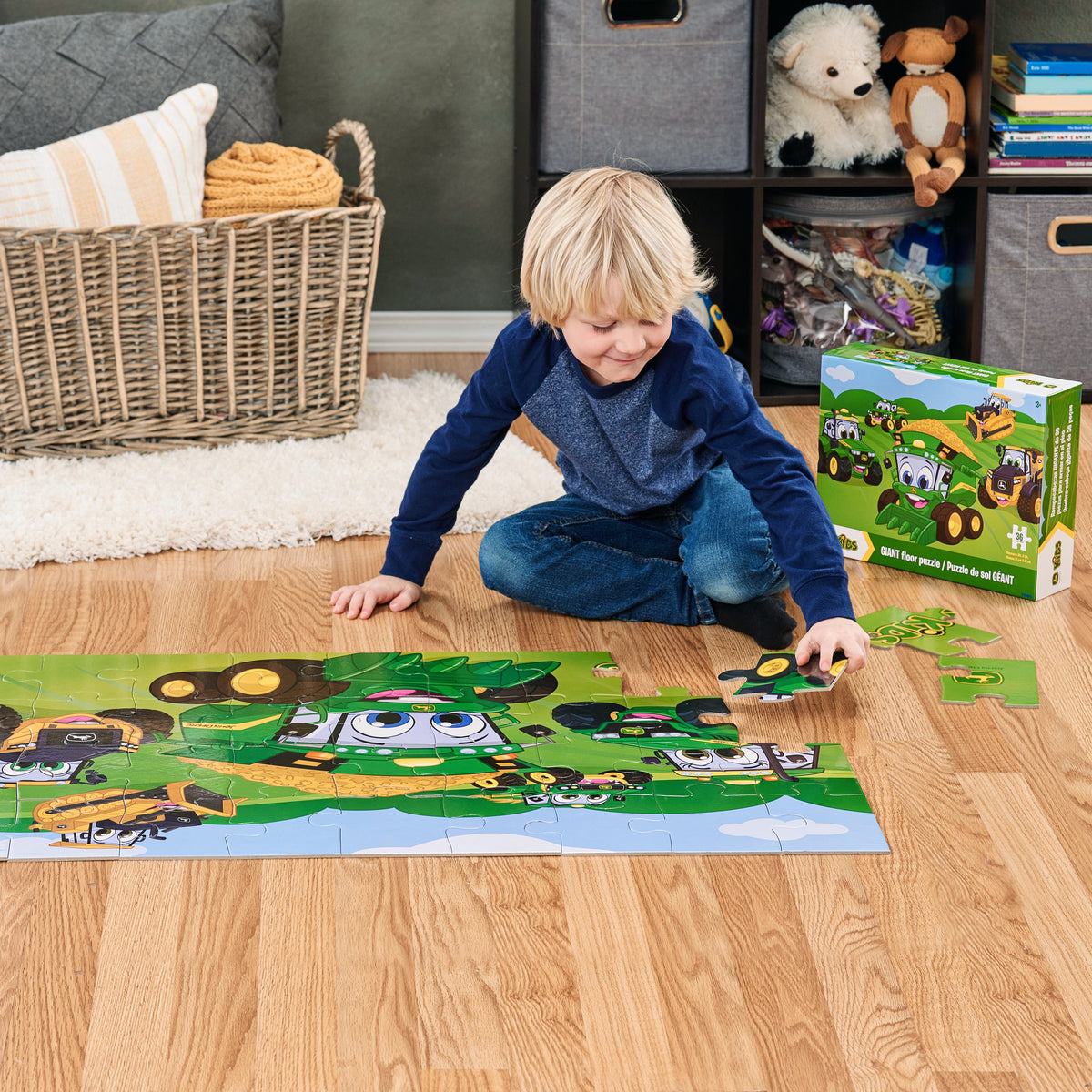 John Deere Kids Giant Floor Puzzle (36 Piece)