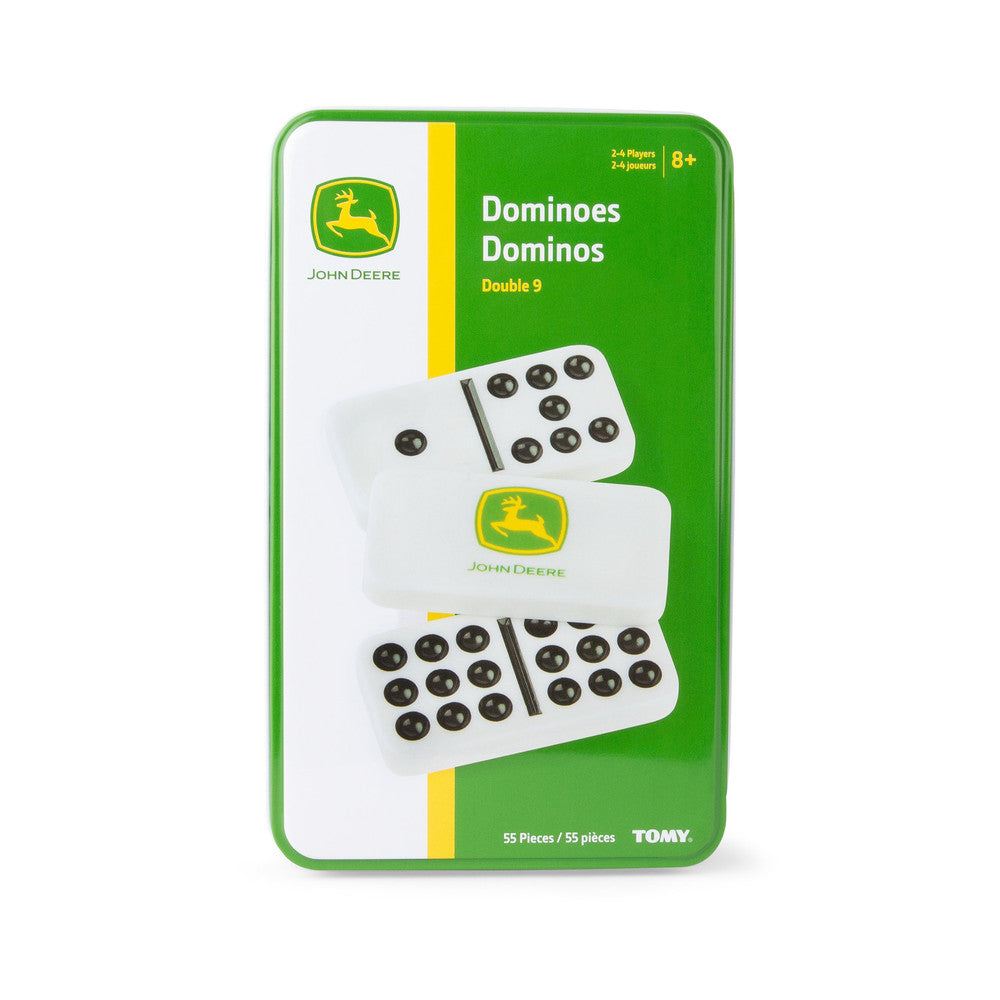 John Deere Dominoes in Tin