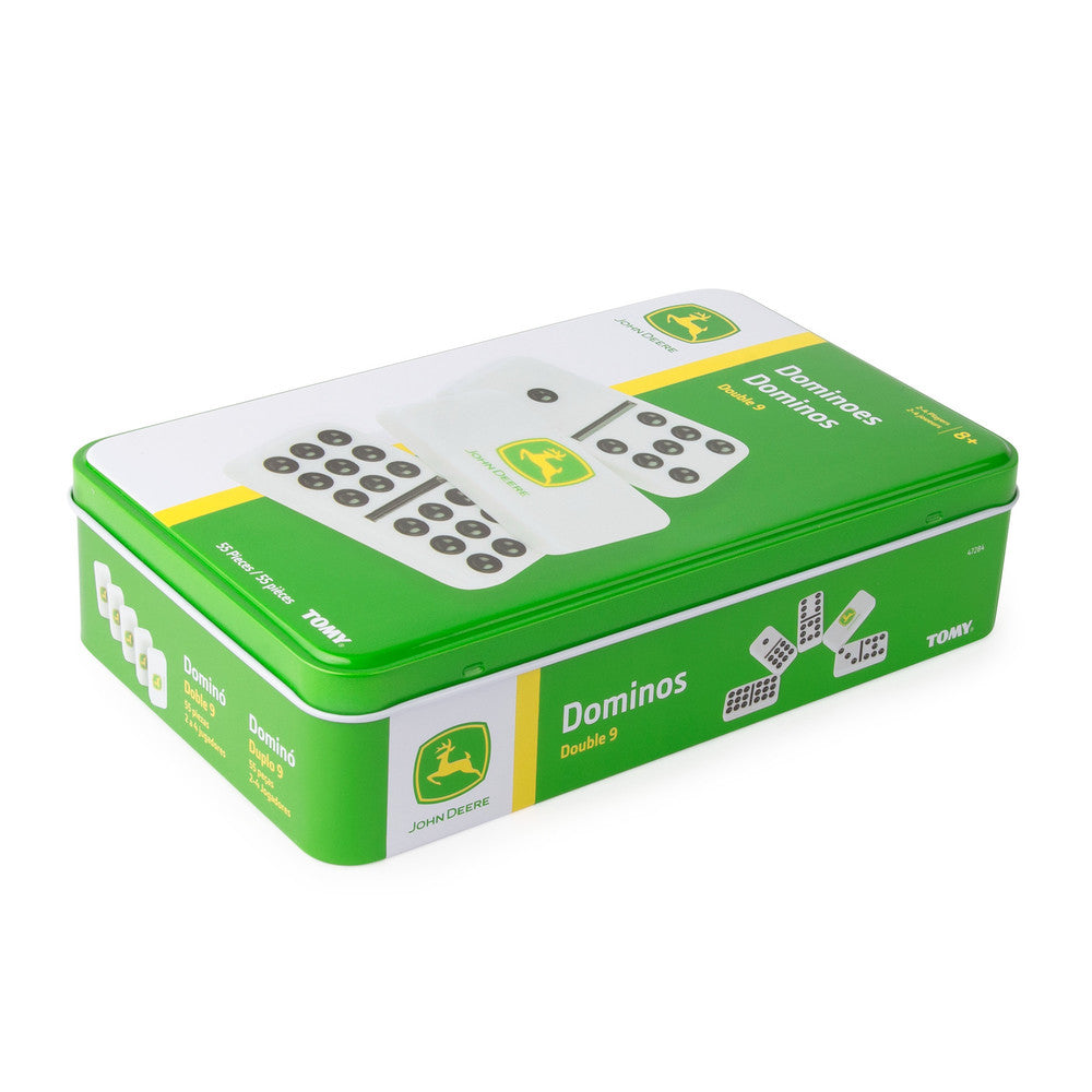 John Deere Dominoes in Tin