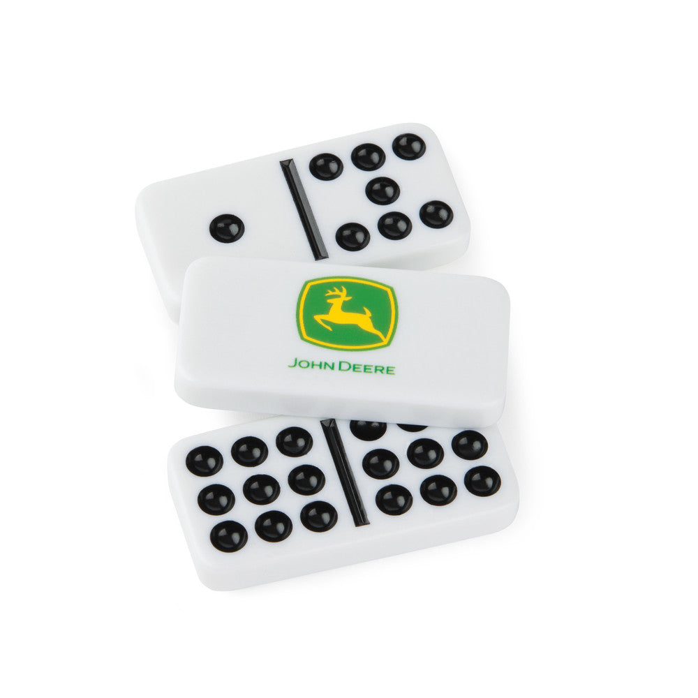 John Deere Dominoes in Tin