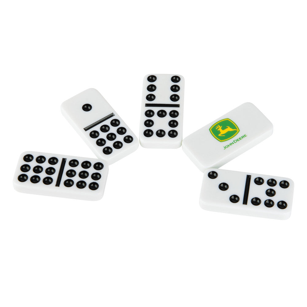 John Deere Dominoes in Tin
