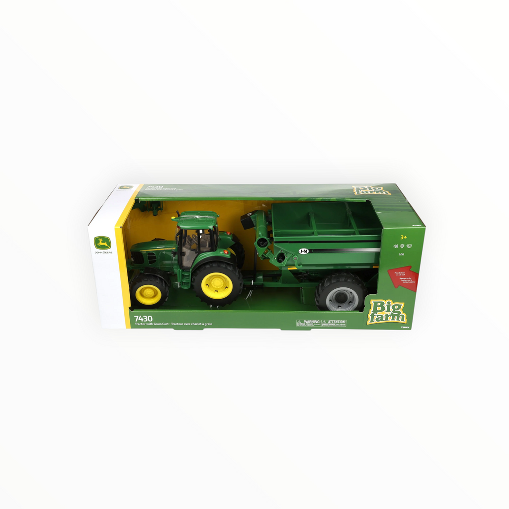 1:16 BIG FARM 7430 WITH GRAIN CART