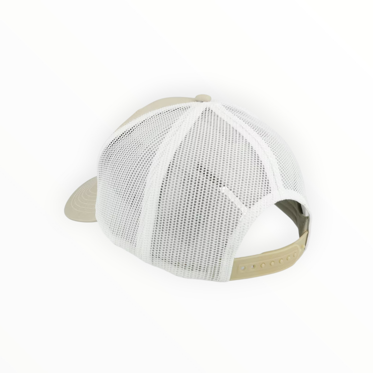 Cap Khaki White Mesh Back
