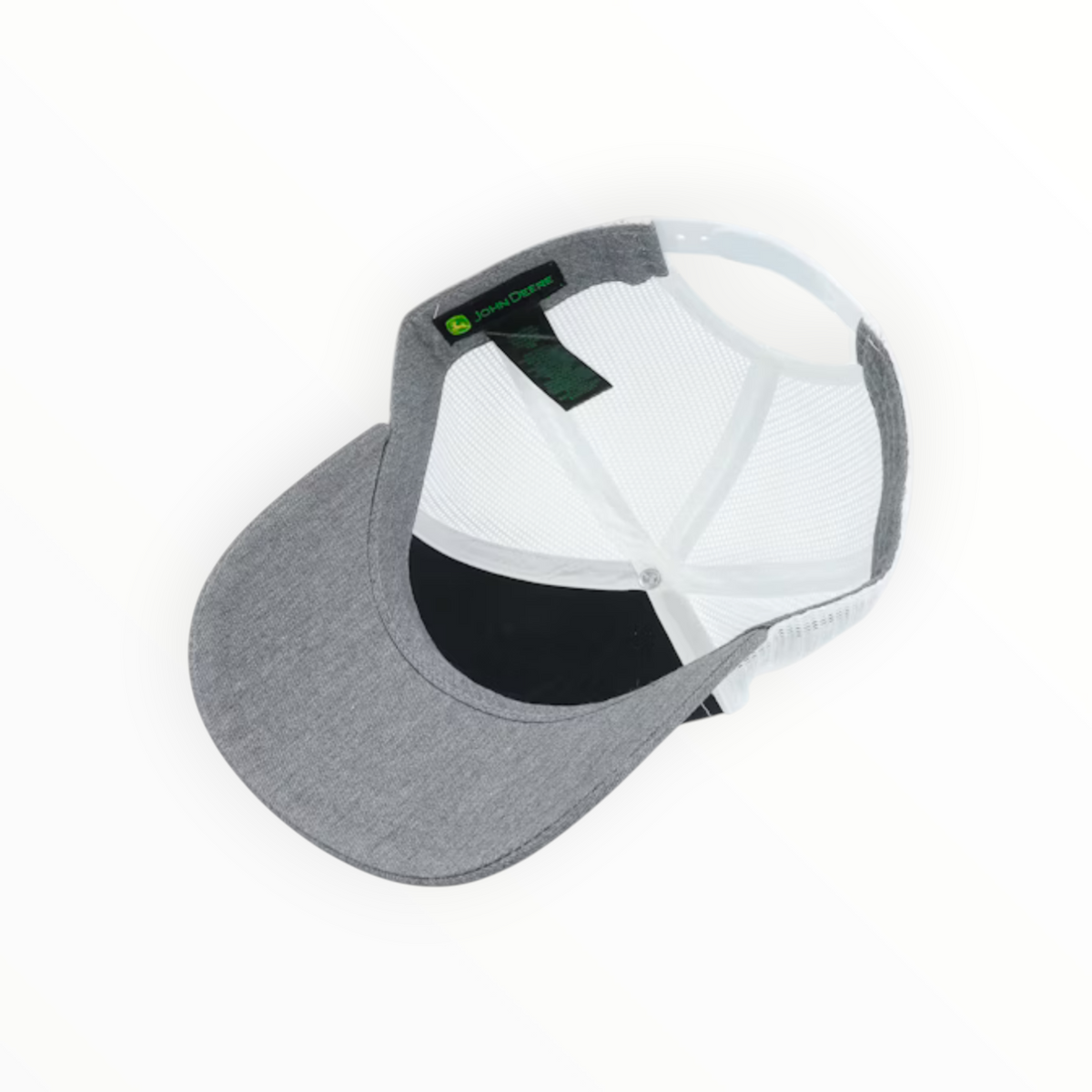 Cap Black And Grey And White Mesh