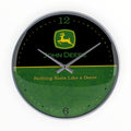 John Deere “Logo Black & Green” Wall Clock