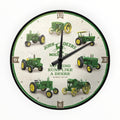 John Deere “Model Chart” Wall Clock | Vintage Collection