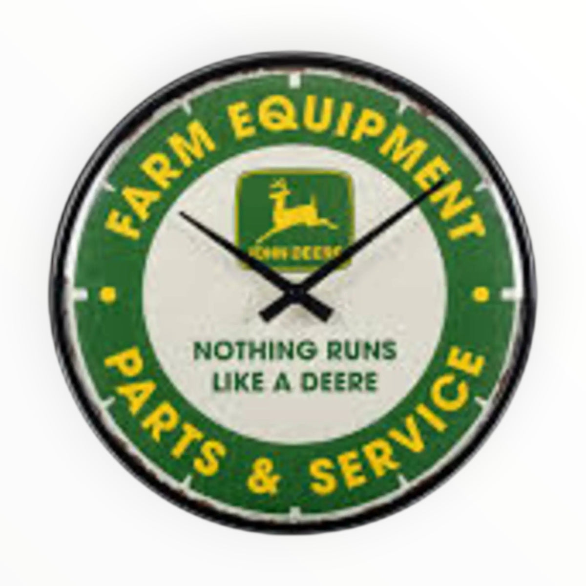 John Deere “Farm Equipment Parts & Service” Wall Clock | Vintage Collection