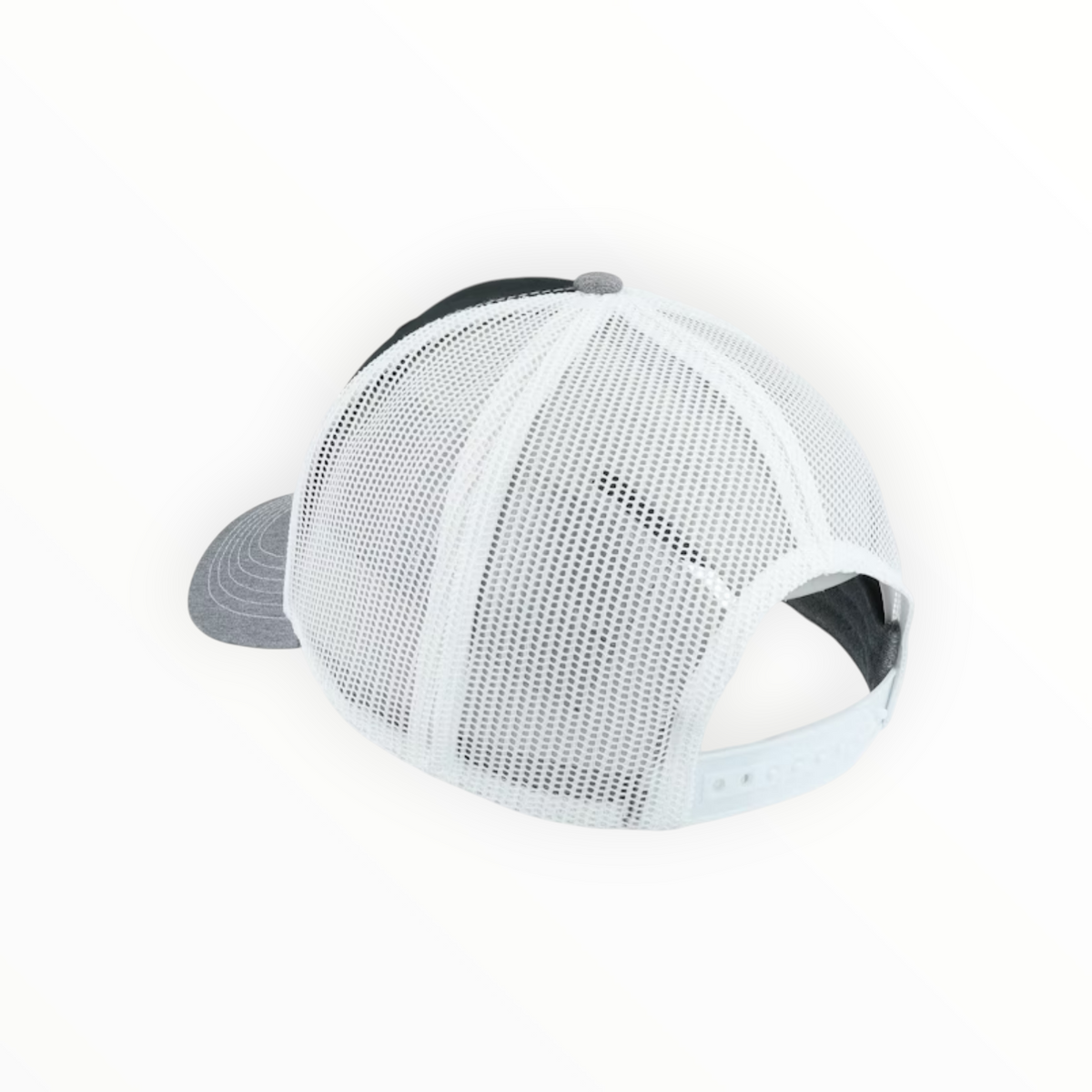 Cap Black And Grey And White Mesh